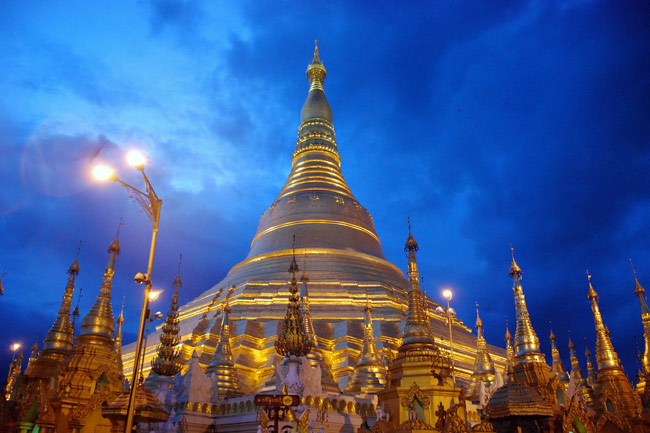 birmania yangon Shwedagon Paya